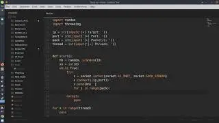 TCP FLOOD | Python#03