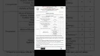 National Sports University Admission Notification