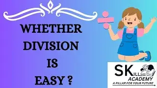 DIVISION IS EASY BY DIVISIBILITY RULES / DIVISIBILITY SHORTCUTS