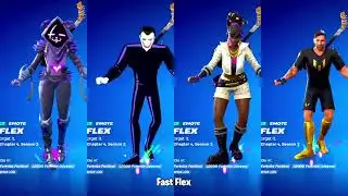 ALL NEW FORTNITE SKINS & ICON SERIES EMOTES!