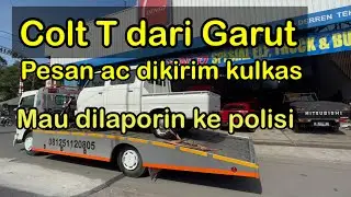 Pasang ac colt t 120 dari garut jabar,,ac super dingin