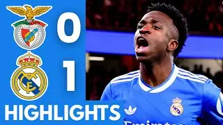 Benfica vs Real Madrid (0-1) Highlights | UEFA Champions League 2025/26