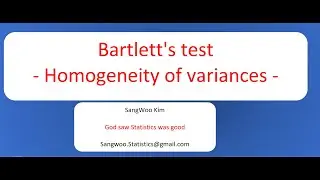 035 Bartlett's test in Excel and R