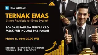 19/4/24 - SOLUSI CERDAS BETERNAK EMAS SYARIAH