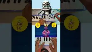 Crazy Frog V's Squid Game 3 Jump ROPE Song - On A Melodica #shorts