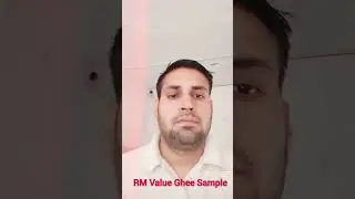 RM Value Ghee। Ghee Purity and Quality Analysis। Dairy Lab #viral #ghee
