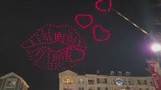 BALL DROP N DRONE SHOW AT MARTYL  BEACH, SOUTH CAROLINA..Welcoming  2026..