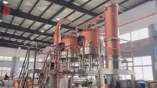 1500L Rum Double Retort Pot Still Thumper Pot Spirit Still Distillery Equipment
