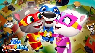 Bunty Gamers  is live talking tom Hero dash for Run 🤯