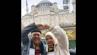 Wulan Merindu, Me and My Beautiful Wife😜🥰was in Blue Mosque at Turkiye.rcd.21012026.