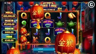 Ultimate Fire Link China Street by Light and Wonder Slot Features | GamblerID