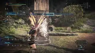 MHW Hunters Dash target lock demo