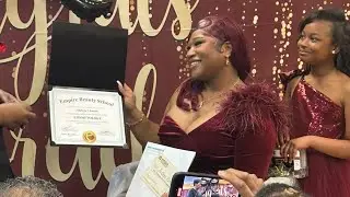I did it!🎀🙌🏾‼️🎓🥳 #CosmetologySchool #2025grad #cosmetology #graduation #cosmetologist #praiseGOD