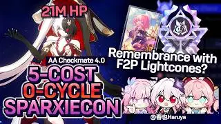 Memoria Tuning? Evernight 0-Cycles Checkmate Sparxiecon WITHOUT BP Lightcone | 5 Cost
