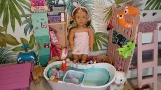 Ma poup&eacute;e Our Generation Mandy et son Bain