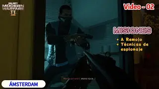 Call of Duty Modern Warfare 2 Ⅰ Gameplay. Misiones - A Remojo. T&eacute;cnicas de espionaje. (Video - 02).