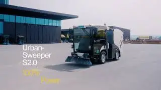 E   Kamsweep - Battery Operated Electric Road Sweeper