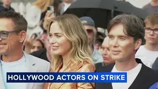 Hollywood actors join screenwriters in historic industry-stopping strike