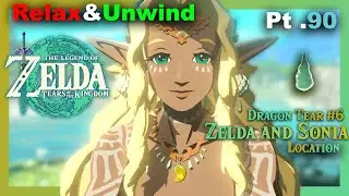 Dragon Tear 6 Zelda And Sonia Location - Zelda Tear of the Kingdom | ASMR with Zelda Part 90