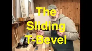 Beginners Shop Tip - Sliding T-Bevel - Bevel Gauge - False Square - Plane Talk Jan 19, 2026 #wood