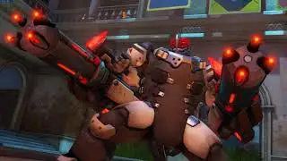 Overwatch - My Retribution Gameplay as Every 4 Team mates (13.4.18)