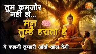 तुम कमजोर नहीं हो… तुम्हारा मन तुम्हें हरा देता है | बुद्ध की कहानीl#budhagyan#mindcontrol #budhism 