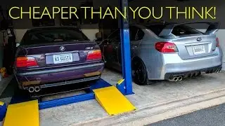 Сколько стоит установка ПОДЪЕМНИКА в ГАРАЖЕ?