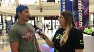 InfoComm 2017: Erin Talks to Diego Grisales from Adelphi University About His First Time at InfoCom