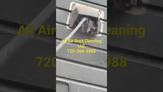 Clogged Dryer Vent gets a top to bottom cleaning