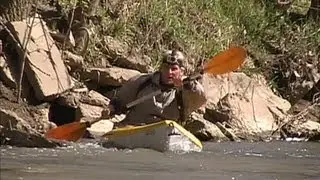 Kayak Paddle Practice - Up Current and Down - Lost Lock Expedition