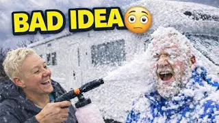 🔥 We Tried to Clean & Brand Our Motorhome&hellip; It Escalated Fast 😳