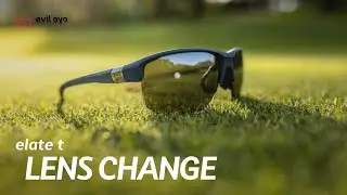evil eye sports glasses elate.t | lens change how-to