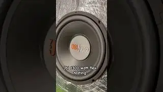 jbl 1300 watt testing #shorts #jbl #subwoofer #extreembass #ytshorts #shortsfeed #bass