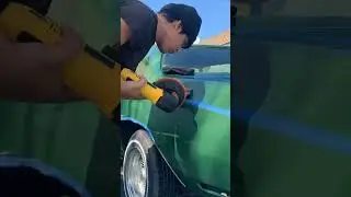 Paint correct lowrider #westcoast #polishing #wax #lowrider #custom #california #paintcorrection