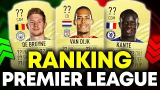 Ranking BEST PLAYERS in FIFA 21 from PREMIER LEAGUE