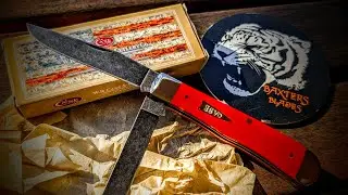 Case NOS 2018 Red Synthetic Trapper With Black Stonewashed CV Unboxing!