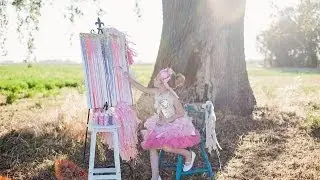 Shabby Chic Glam Photo-shoot with London Raquel