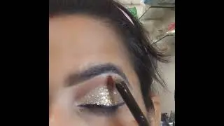Beautiful Bridal Eyemakeup Full Tutorial only 3 colour complete ✅