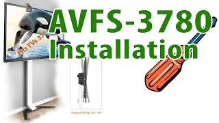 Boost Industries AVFS-3780 Slim Free Standing TV Stand Assembly Guide. For 37