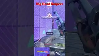 (Splitgate 2) Big Head Snipers #shorts #gaming #splitgate2 #tripplekill #double #teamdeathmatch