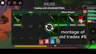 trading montage of old trades i did before in survive the killer 6