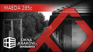 Szklenie żurawiem #1 | GLASSLIFT & NOVOBUDOWA | Maeda 285c; Schmalz vacumaster VMG 350