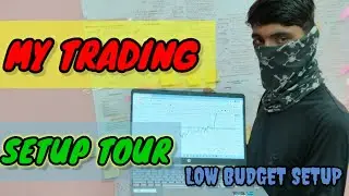 my trading setup tour!low budget setup #stockmarket #trading setup
