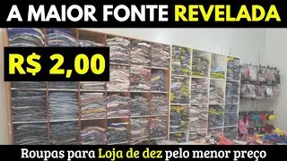 A RUA SECRETA QUE TEM ROUPAS PARA LOJA DE DEZ E POUCA GENTE SABE !