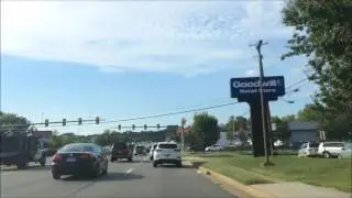 Drive Through Richmond VA on West Broad St