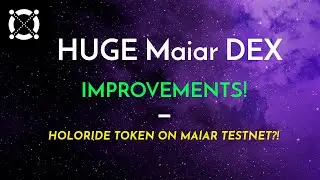 ОГРОМНЫЕ улучшения Maiar DEX/Launchpad! Токен Holoride/RIDE в тестовой сети Maiar?! Элронд/EGLD