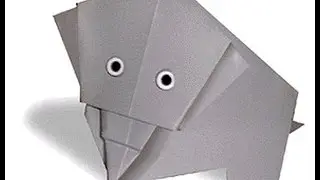 How to make origami Elephant