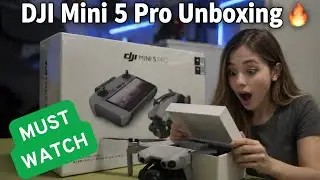 DJI Mini 5 Pro Unboxing: Is This the Game-Changing Drone Under 250g? #djimini5pro #dronevision #dji