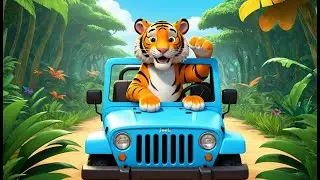 Hickory Dickory Dock &ndash; Jungle Adventure Machines | Fun Kids Counting Song | Educational  Rhyme