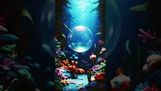The AI Exploration Bubble #ocean #fish #oceanlife #magical #DreamScreenAI